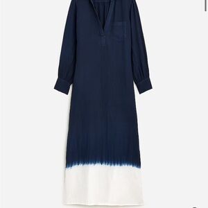 J. Crew Tunic Maxi Shift Dress